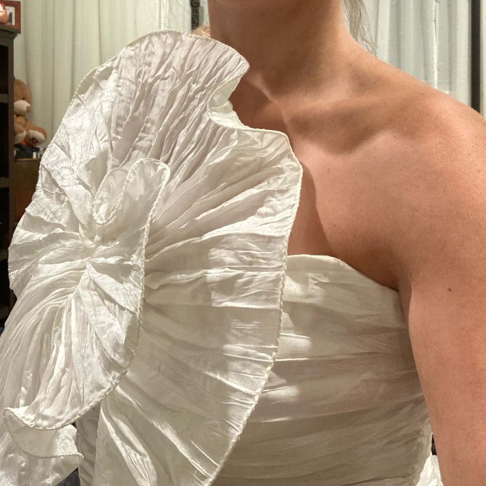 BB COLLECTIONS white dress wedding